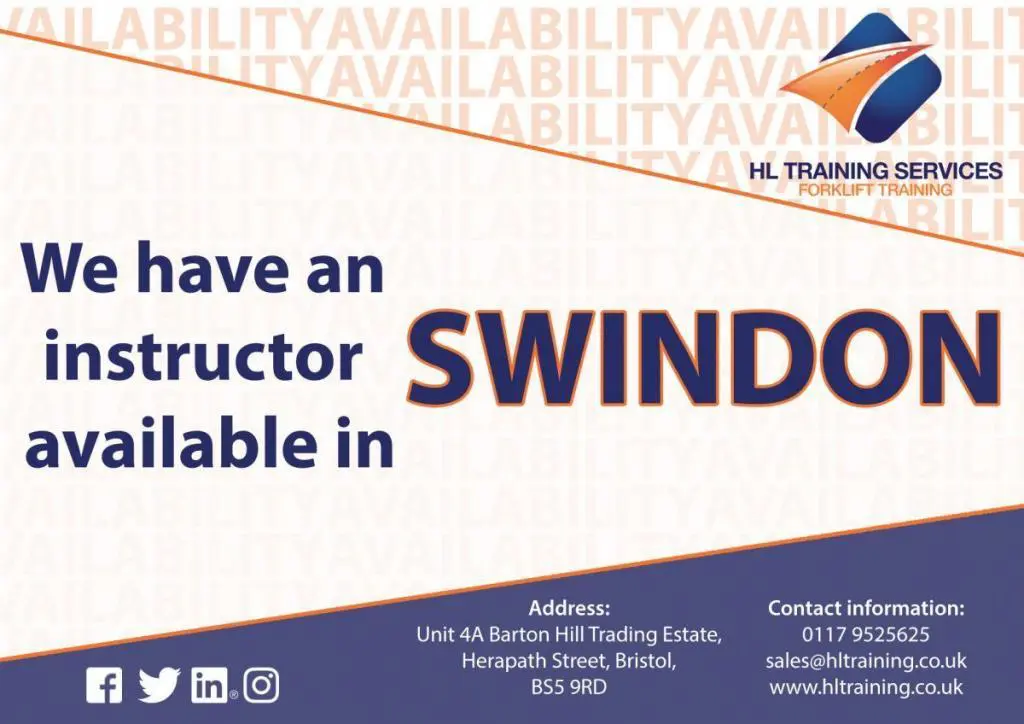 INSTRUCTORS AVAILABLE IN SWINDON