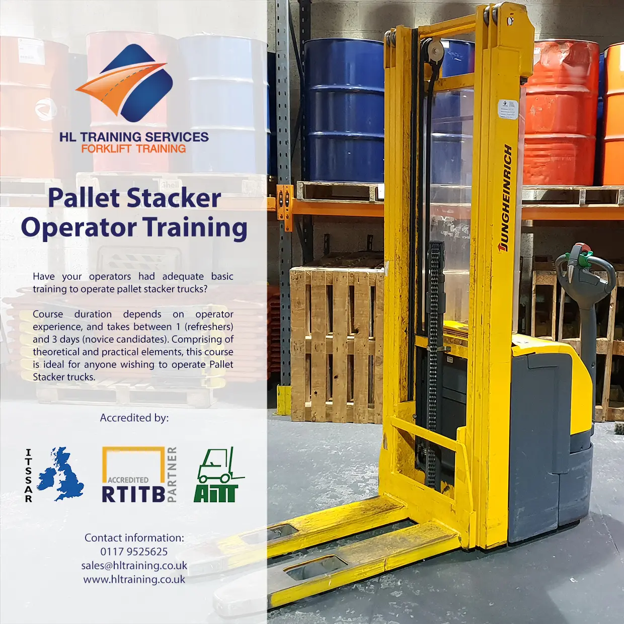 Pallet Stacker Forklift Training