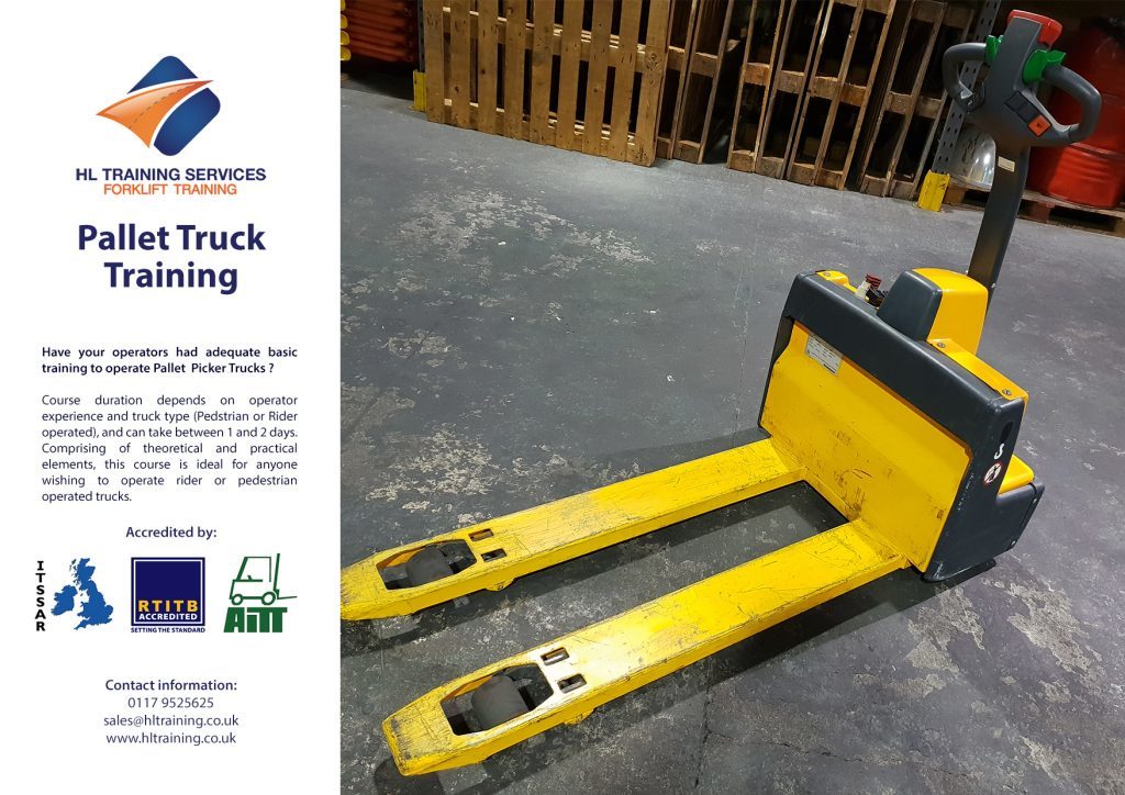 Pedestrian Operated Pallet Truck Training HL Training